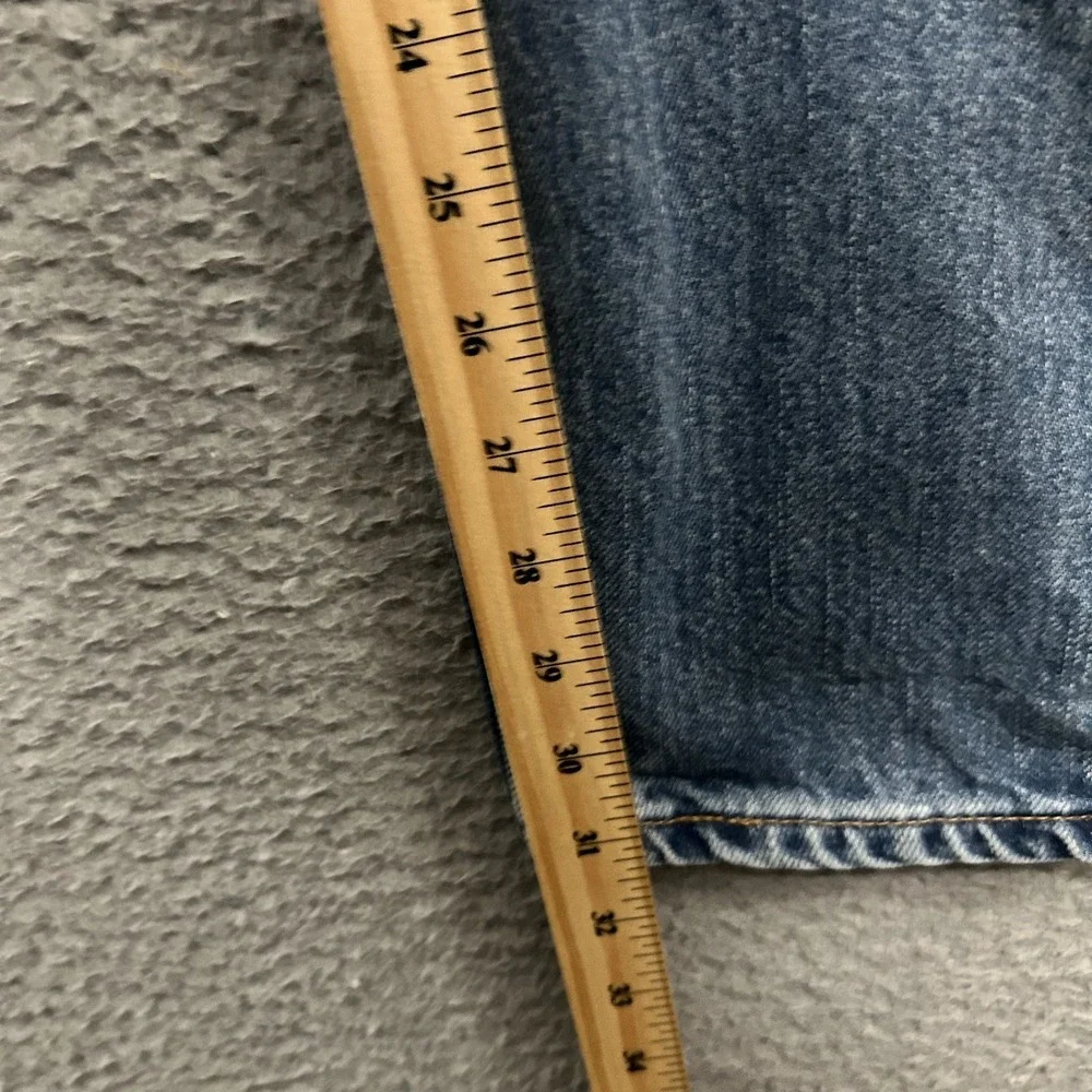Vintage Levis Jeans Mens 33x32 Blue Denim 512 Slim Fit Tapered Leg Medium Wash